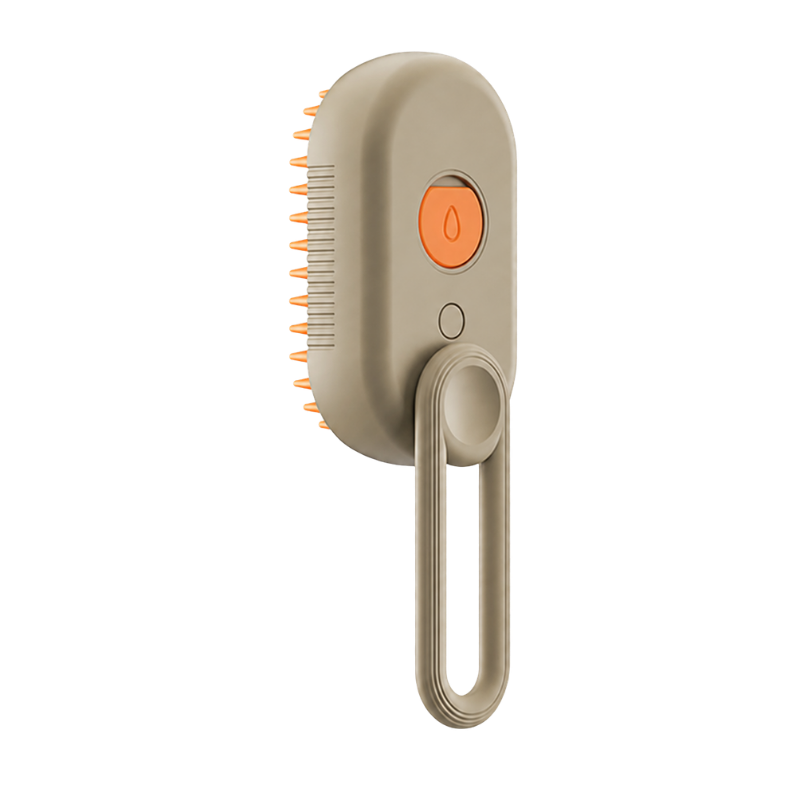Cepillo de vapor para mascotas 3 en 1